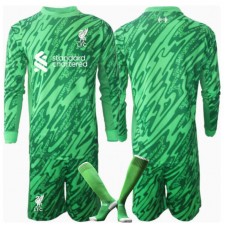 Liverpool Keeper Bortedraktsett Barn 2024-25 Langermet (+ korte bukser)